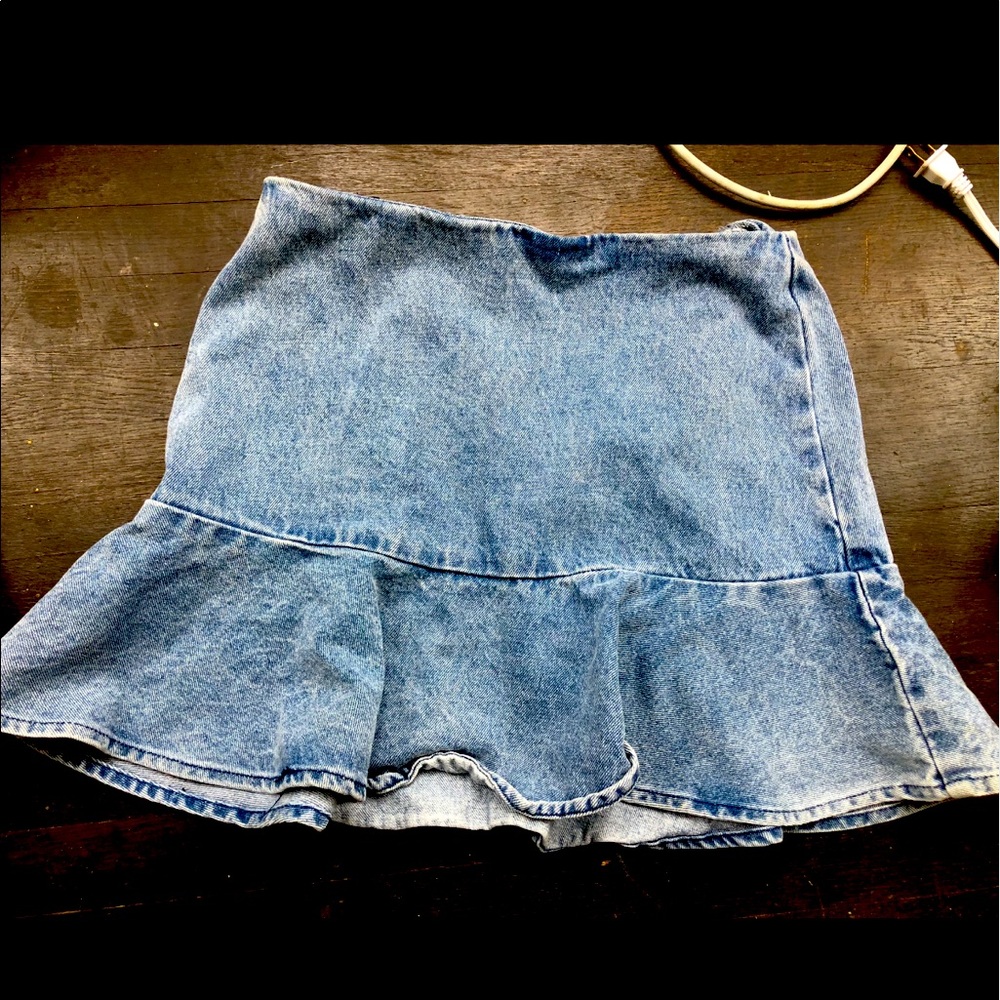 Denim Skirt